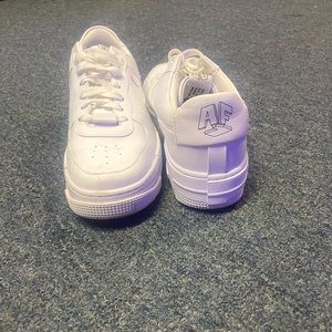 White Air Force pixel size 10 women’s